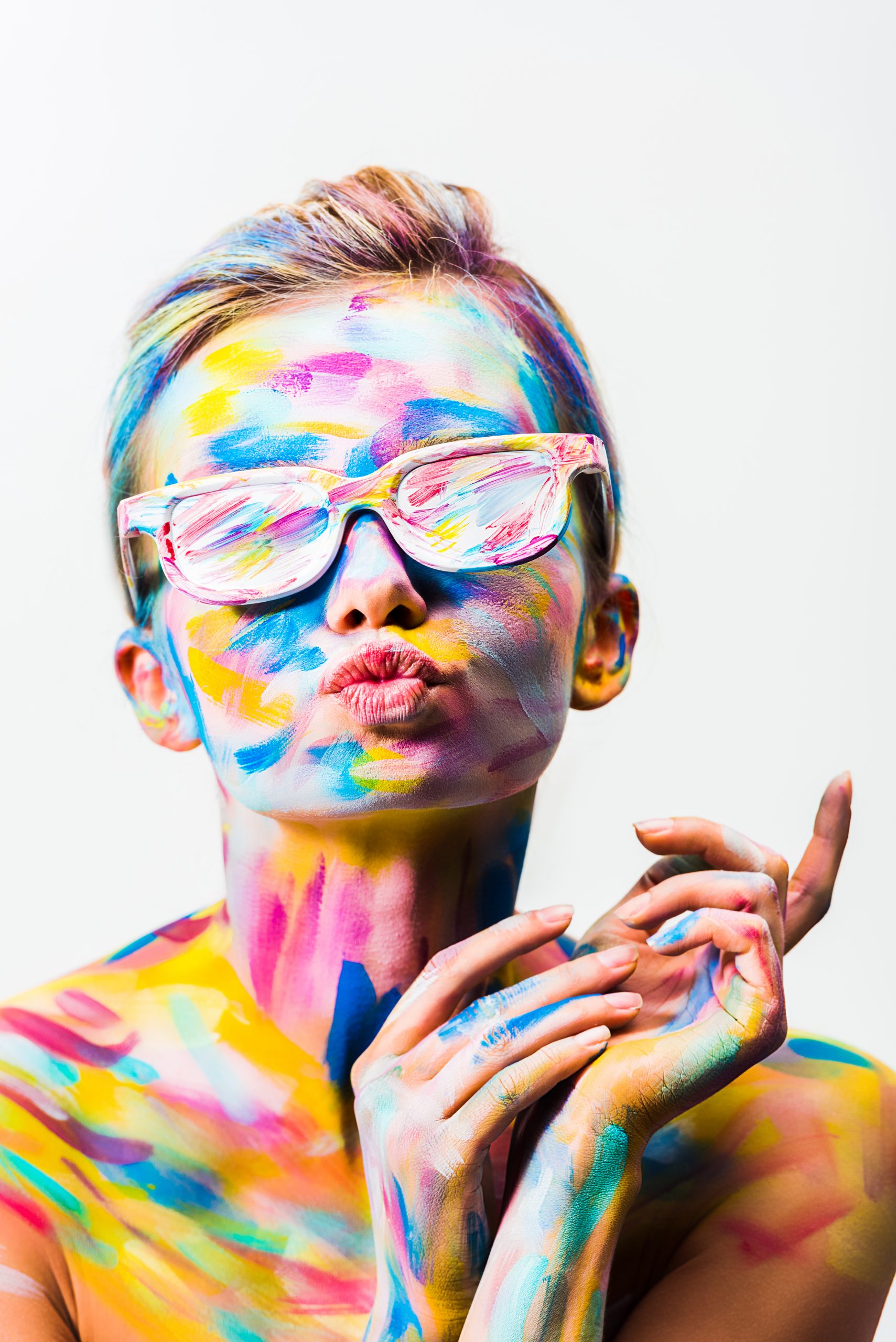 crello-203354292-stock-photo-attractive-girl-colorful-bright-body
